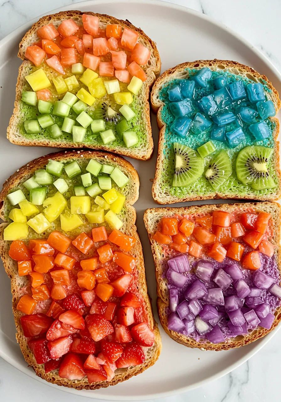 Rainbow Toast Yum - tertiary view